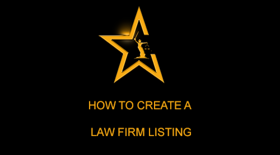 How to Create an Attorney Stars Listing